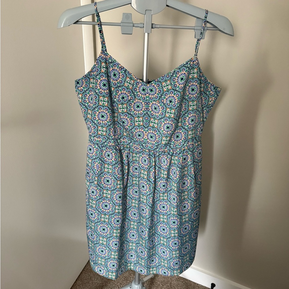 J.Crew Geometric Print Dress